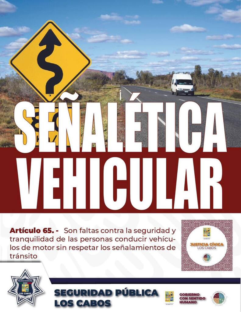 Exhorta Seguridad Pública de Los Cabos a respetar señalamientos viales para evitar infracciones. 12 419678288 770467488451531 7864920169354394782 n