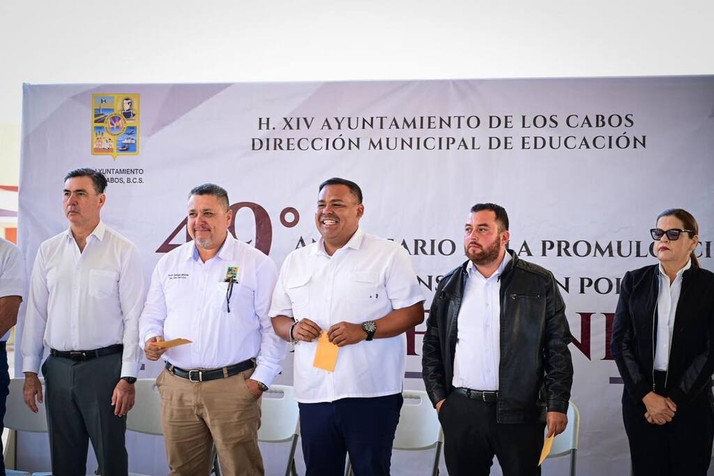 Conmemoran en Cabo San Lucas el 49° aniversario de la Promulgación de la Constitución de Baja California Sur. 14 419707947 770468038451476 808456947331744786 n