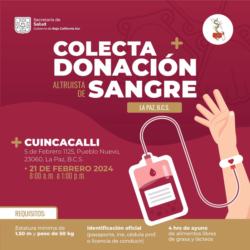 Convoca la Secretaria ded Salud a Donar Sangre 13 428474589 725908789681894 8036037721187263386 n