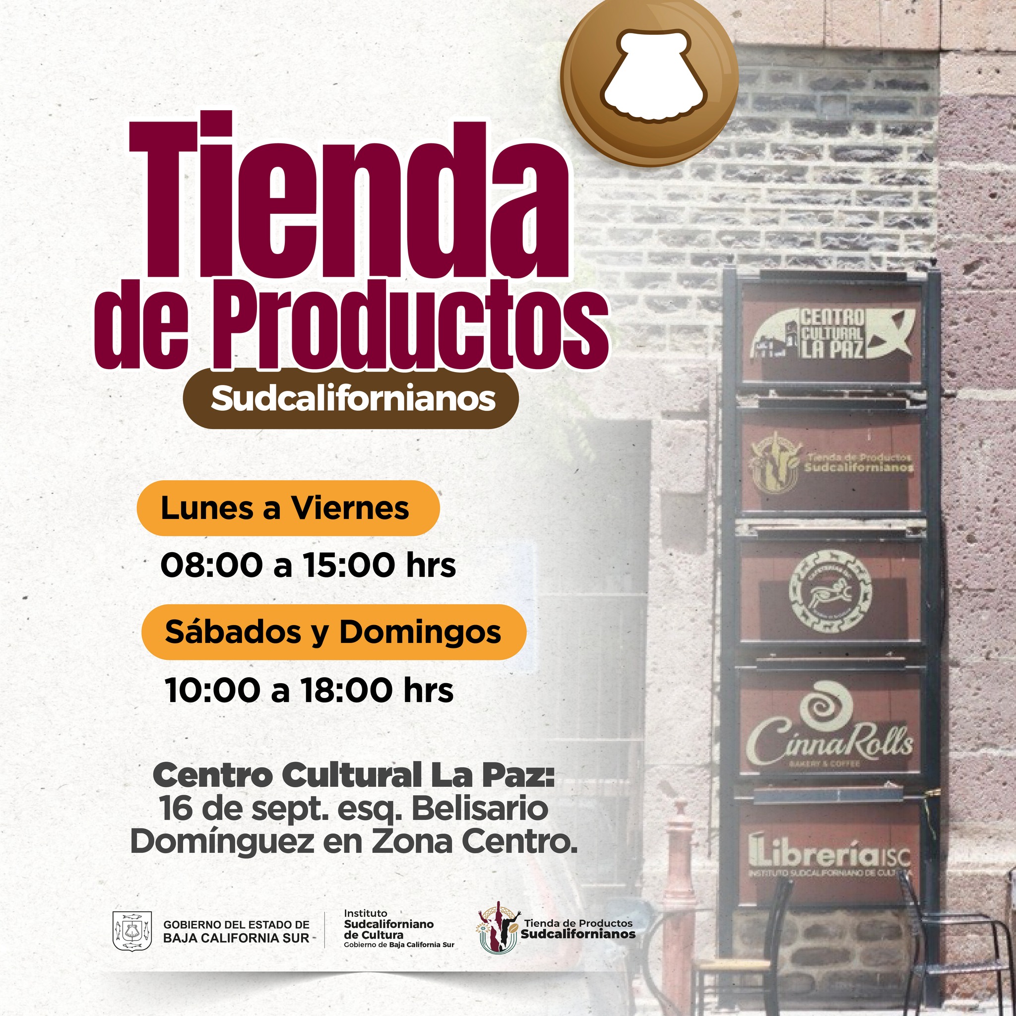ven a conocer la Tienda de Productos Sudcalifornianos del Centro Cultural La Paz 10 694267773 1562089239297355 4039918467401912572 n