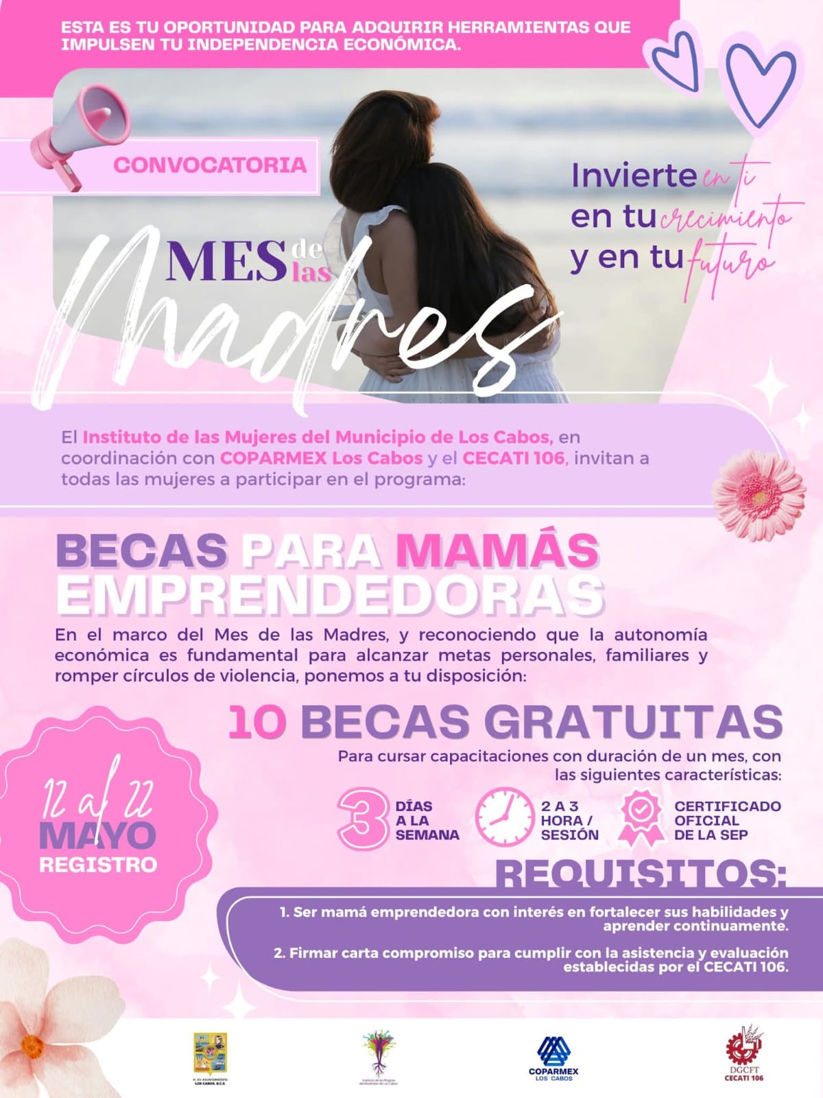 Convocan a mamás de Los Cabos a profesionalizarse con programa de becas para emprendedoras 10 700092457 1410526304445643 2793473763689262837 n